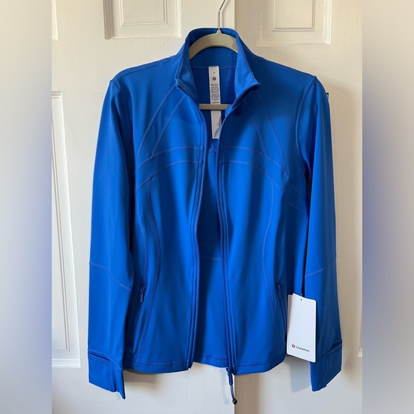 🆕Lululemon 🍋DEFINE JACKET *NULUX in PIPE DAY DREAM BLUE (PDDB) SZ 10 NWT RARE! - Picture 4 of 8